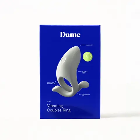 Dame Hug Vibrating Couples Ring Fog