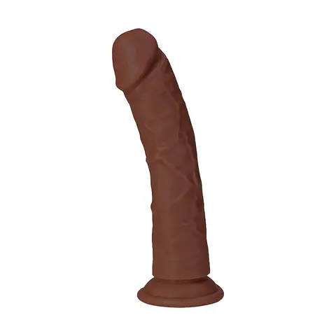 RealRock 8 in. Cock Curved Brown