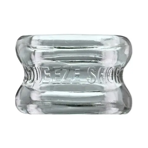 Oxballs Squeeze Short Ballstretcher in Clear