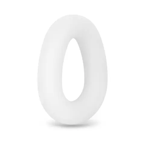 b-Vibe Flex Ring Loop Silicone C-Ring Clear