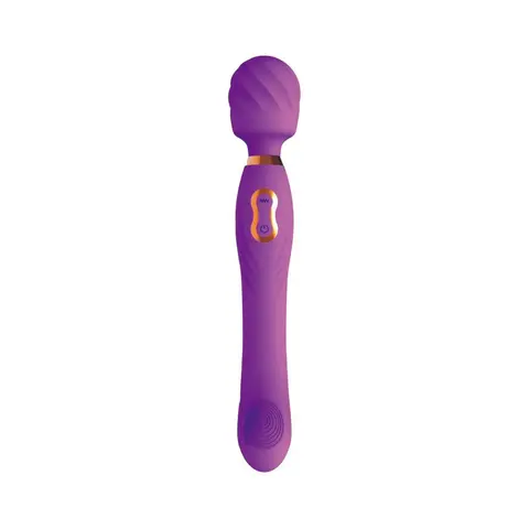 The Beat Dual Pleasure Wand in Purple