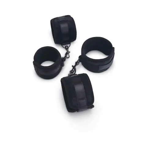Me You Us Padded Velvet Wrist and Ankle Cuff Set