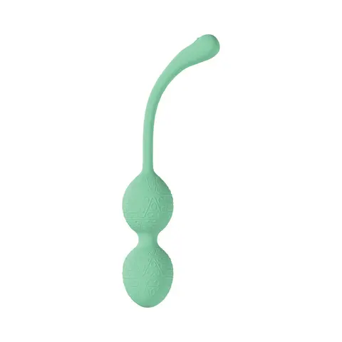 LoveLine PelviFit Beads Kegel Vibe Waterproof Remote in Green