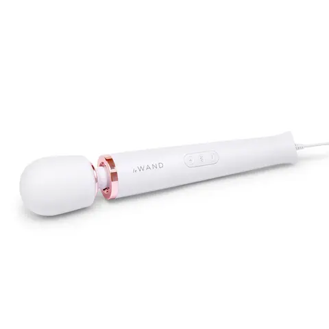 Le Wand Plug-In Vibrating Massager in White
