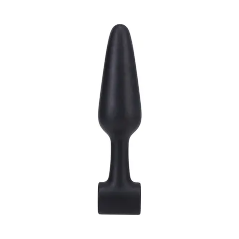 In A Bag Vibrating Butt Plug 5 in. Black
