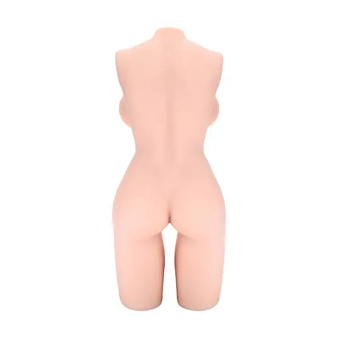 Xkin Bodyforms Lyla Rose Posable Dual Entry Vibrating Masturbator Beige