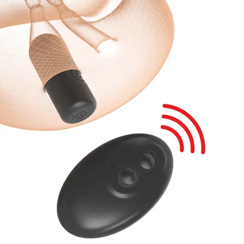 PDX Plus Double Pounder Vibrating Squeeze Stroker in Brown