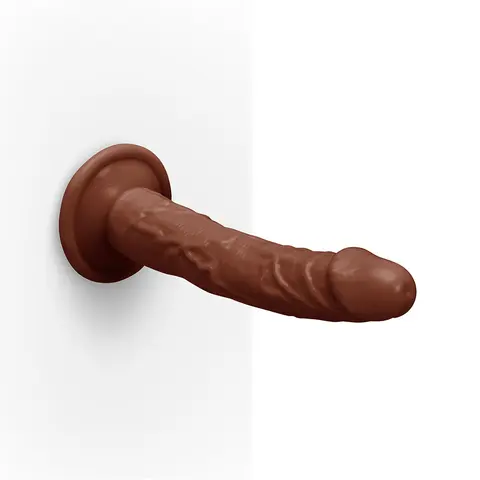 Together Tones 6.75 in. Realistic Dildo in Dark