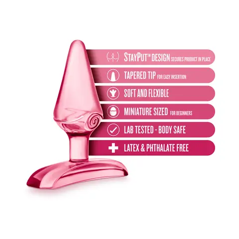 Play With Me Jolly Plug in Pink