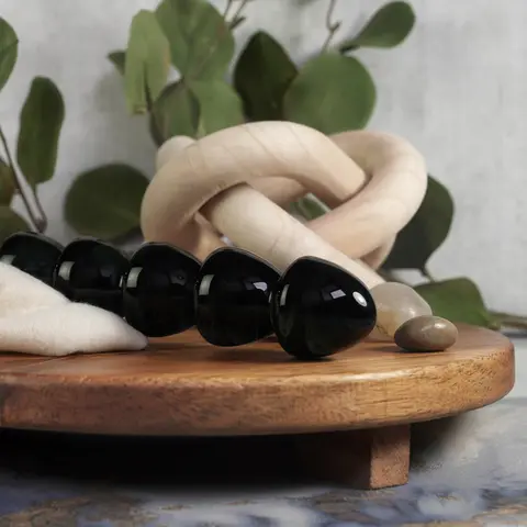 Clarity Utopian Torus Noir Glass Dildo