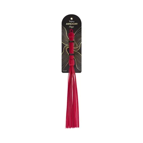 Temptasia Ardor Flogger in Red