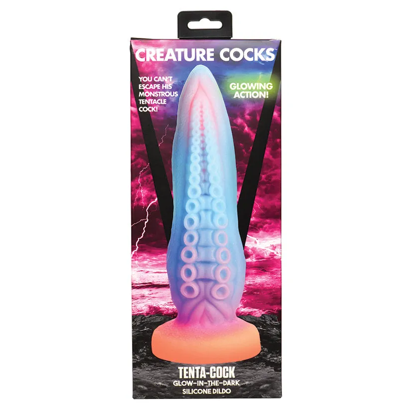 Creature Cocks Tenta-Cock Glow-in-the-Dark Silicone