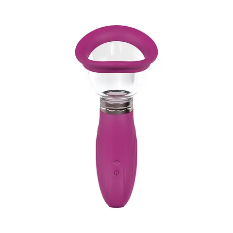 Pumped Delightful Automatic Rechargeable Vulva & Breast Pump in Pink