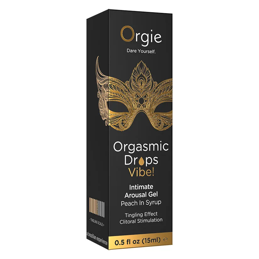 Orgie Orgasmic Drops Vibe Peach In Syrup