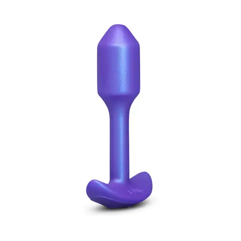 b-Vibe Smart Snug Plug 1 Small Weighted & Vibrating App-Controlled Silicone Butt Plug
