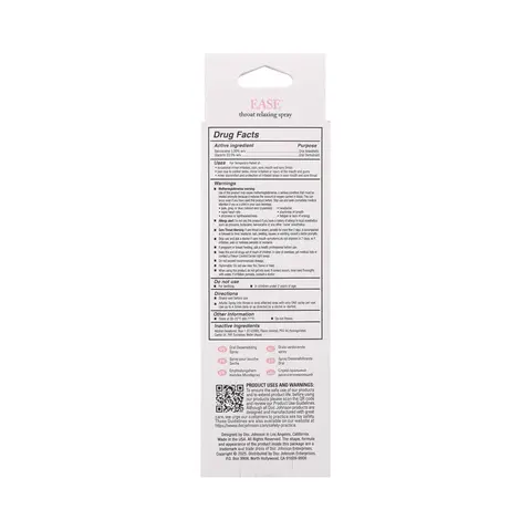 Intimate Enhancements Ease Throat Relaxing Spray Cotton Candy 2 oz.