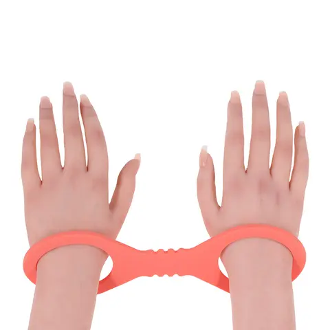 Sportsheets Sex & Mischief Peaches 'n CreaMe Small Silicone Cuffs