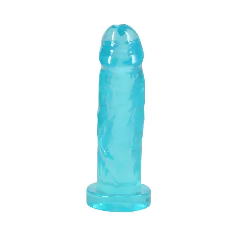 Crystal Jellies Realistic Cock 7 in. in Teal