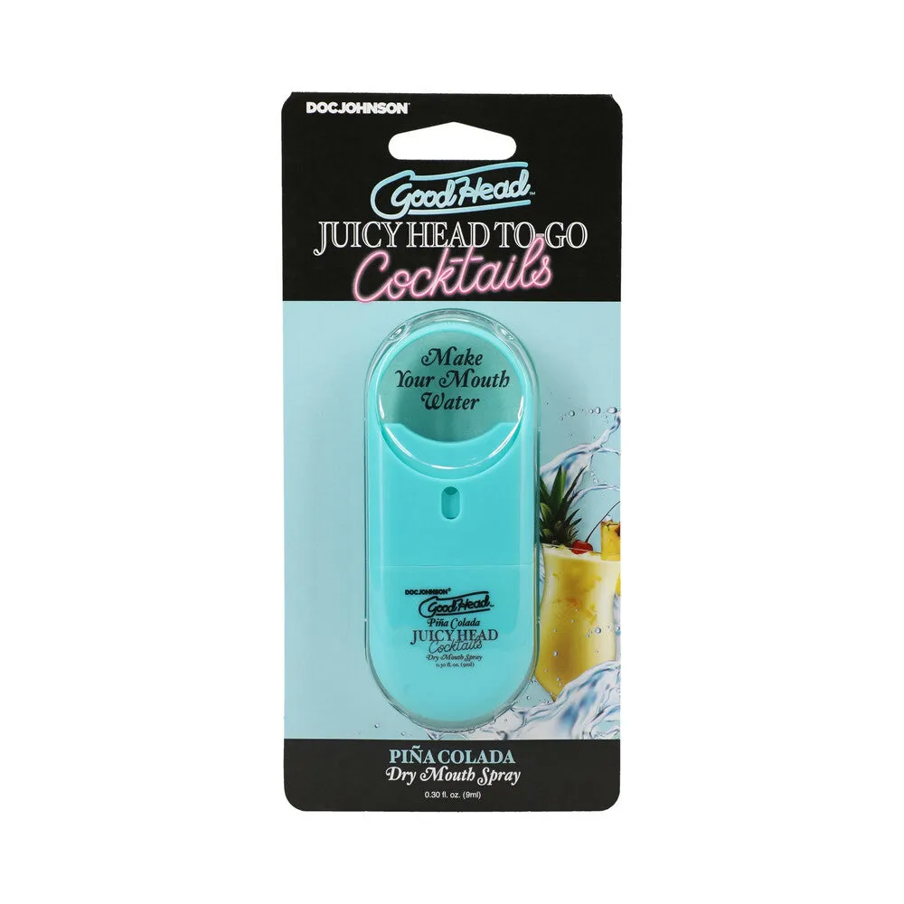 GoodHead Juicy Head Cocktails Dry Mouth Spray To-Go Piña Colada
