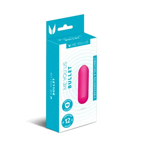 Me You Us Bullet in Hot Pink