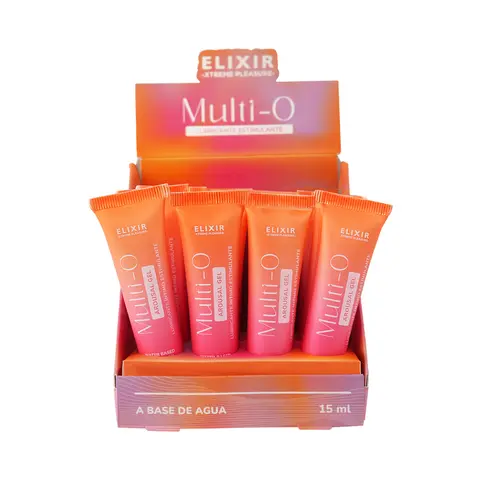 Elixir Multi O Arousal Intimate Gel 0.5 oz. 12pk