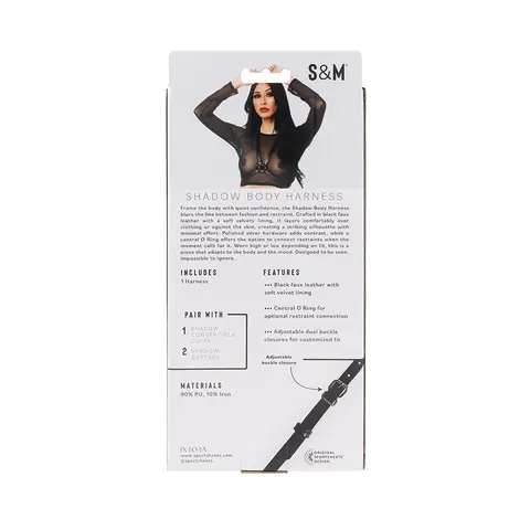 Sportsheets Sex & Mischief Shadow Body Harness