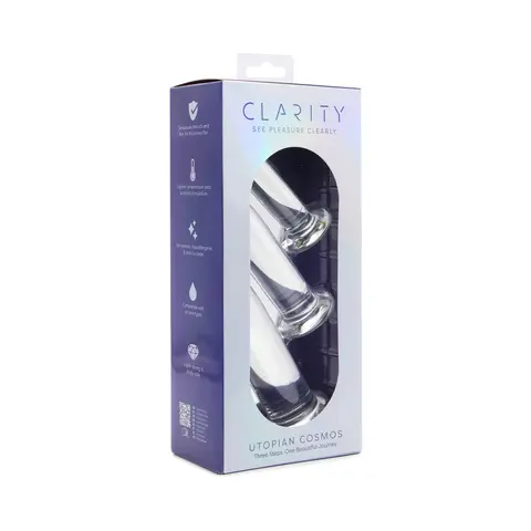 Clarity Utopian Cosmos Glass Dilator Set
