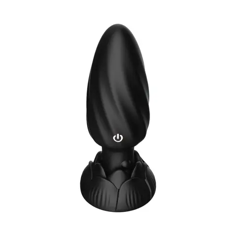 Atomic Rotating & Vibrating Plug Black