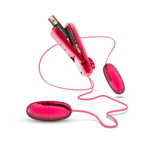 B Yours Double Pop Eggs Remote-Controlled Dual Bullet Vibrator in Cerise
