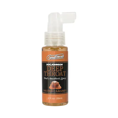 GoodHead Deep Throat Spray Salted Caramel 2 oz.