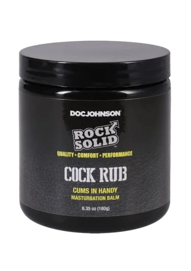 ROCK SOLID Cock Rub - Cums In Handy