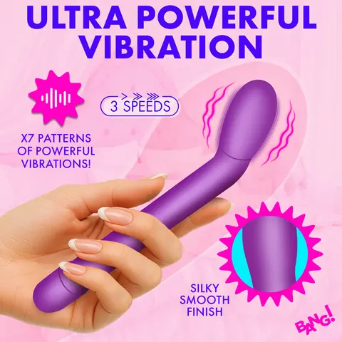 BANG! Slim G-Spot Vibrator in Purple