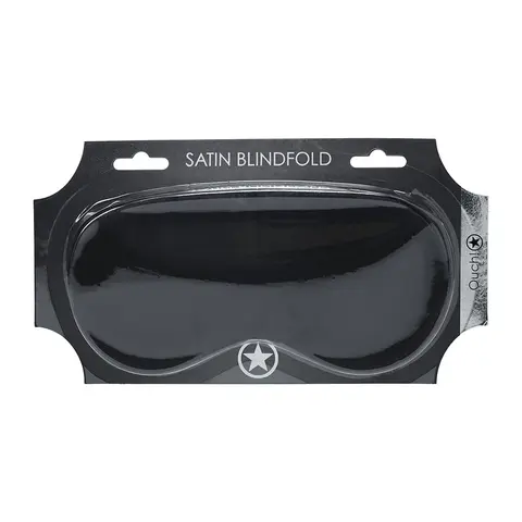 Ouch! Satin Mask in Black