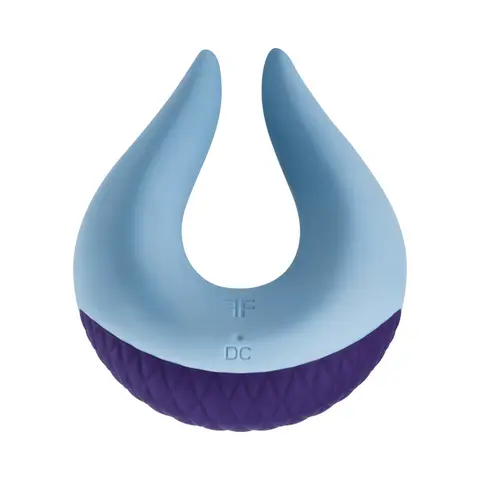 FemmeFunn Volea Rechargeable Silicone Fluttering Tip Vibrator Light Blue