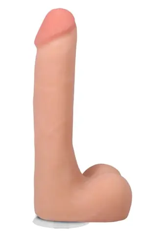 The Realistic Cock - With Removable Vac-U-Lock Suction Cup - ULTRASKYN - 9" (with Balls)