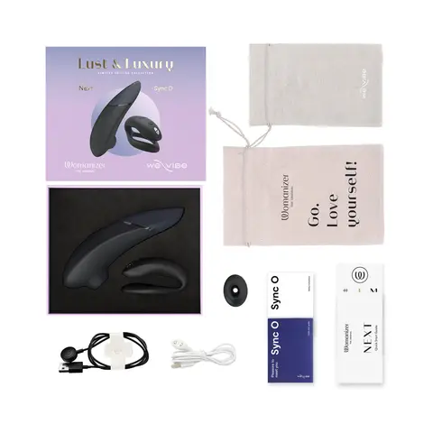 Womanizer x We-Vibe Lust & Luxury Collection Black