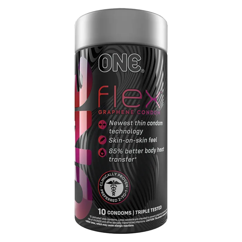 One Flex Graphene Condom 10-Pack