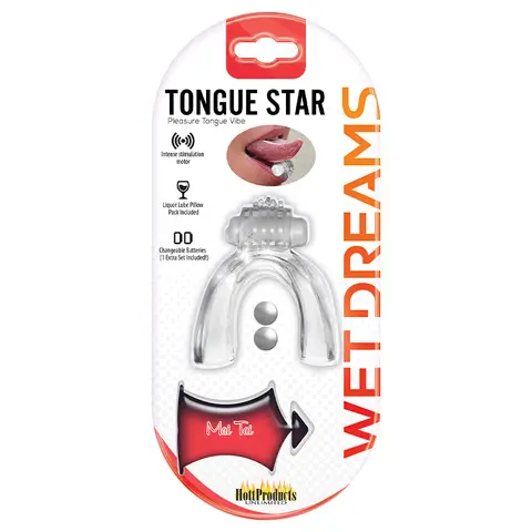 Tongue Star Tongue Vibe in Clear