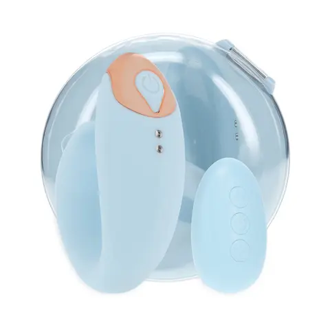 LoveLine Daydream AirTapTech Rechargeable Vibrator in Blue