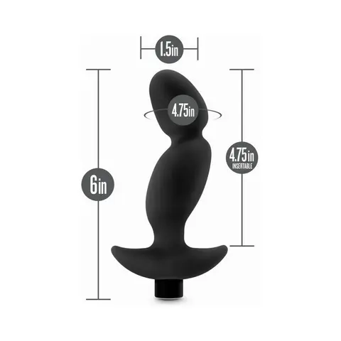 Anal Adventures Platinum Silicone Rechargeable Vibrating Prostate Massager 04
