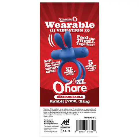 Screaming O Rechargeable Ohare XL in Blue