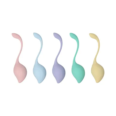LoveLine PelviFit Stem Kegel Kit Multiweight Waterproof Multicolor