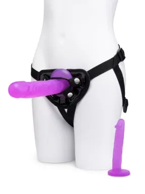 3 piece strap-on harness set