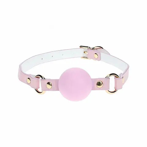 Ouch! International Paris Collection Silicone Ball Gag in Pink