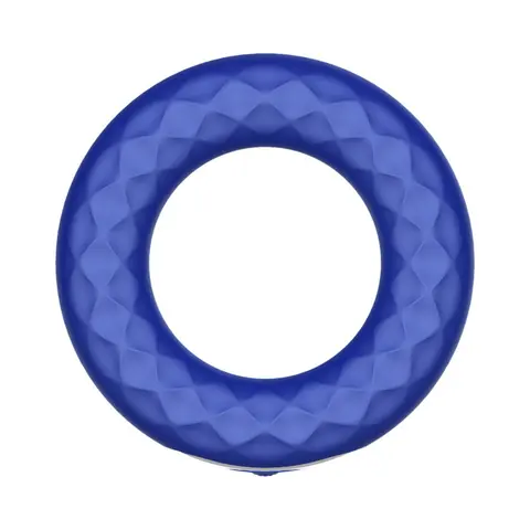 Forto F-15 Rechargeable Silicone Vibrating Cockring Blue