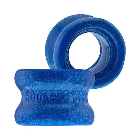 Oxballs Squeeze Short Ballstretcher Blue Fire