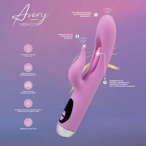 Camtoyz Rabbit Vibrator USB-C Charging Avery