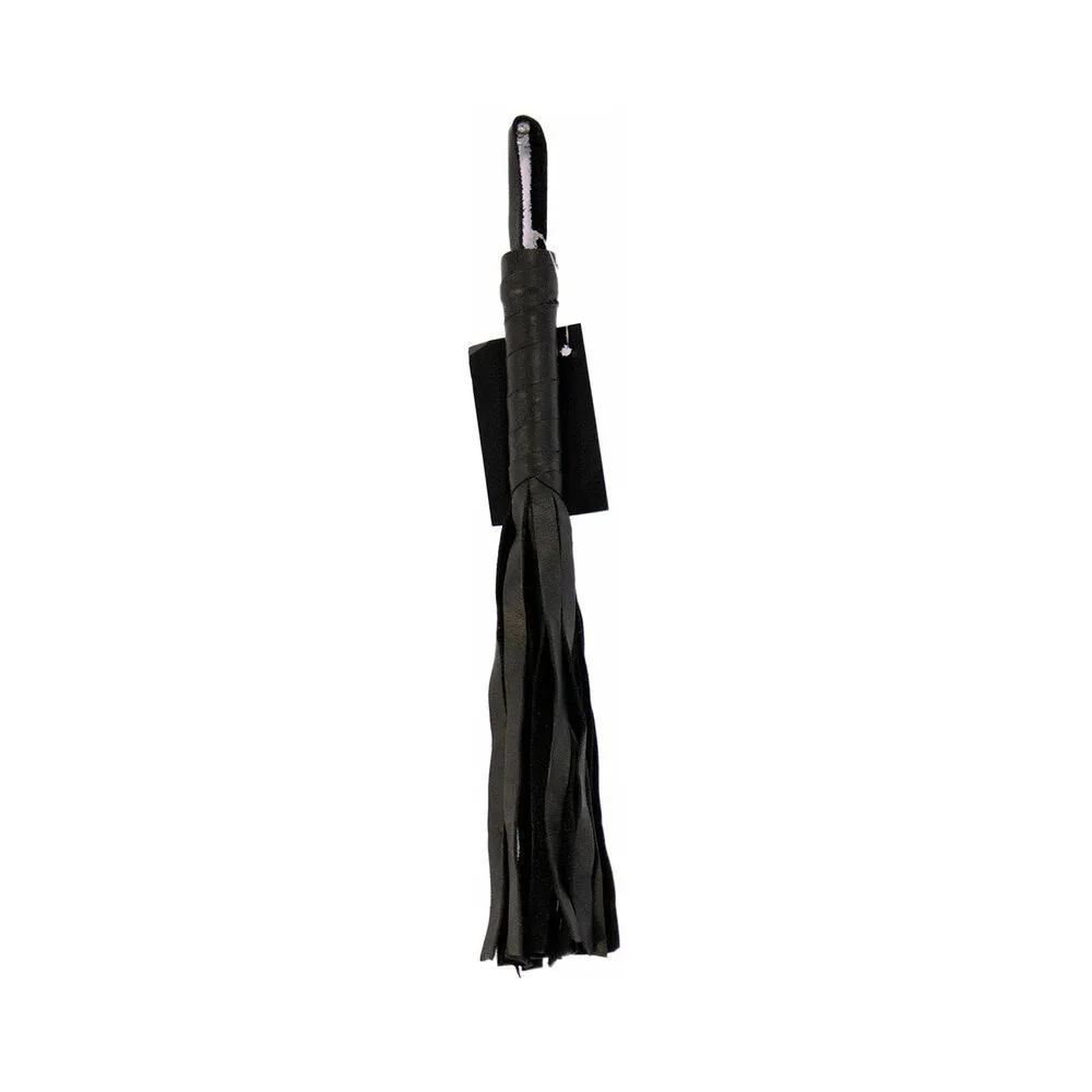 Soft Flogger 12 in. in Black