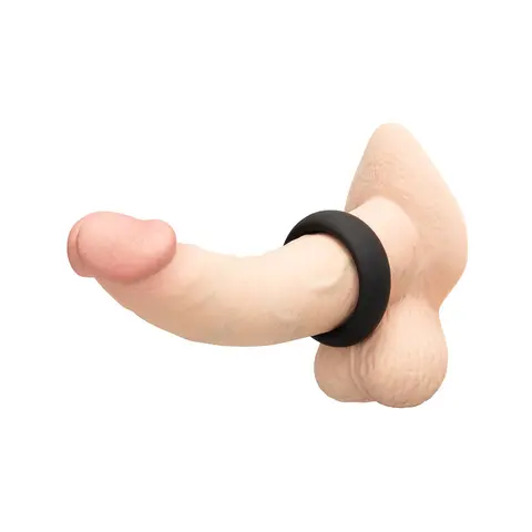 b-Vibe Snug Ring 40mm Snug Fit Silicone C-Ring in Black