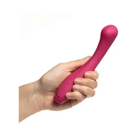 Je Joue Juno Rechargeable Silicone G-Spot Vibrator in Fuchsia